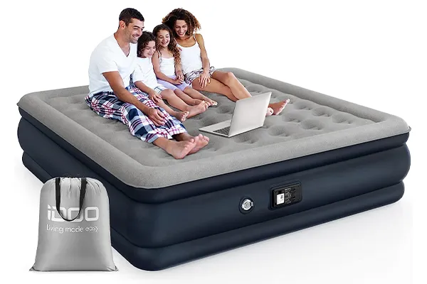 Cama inflable marca iDoo king