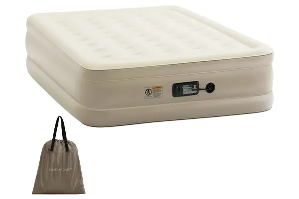 Cama inflable marca Simpli queen
