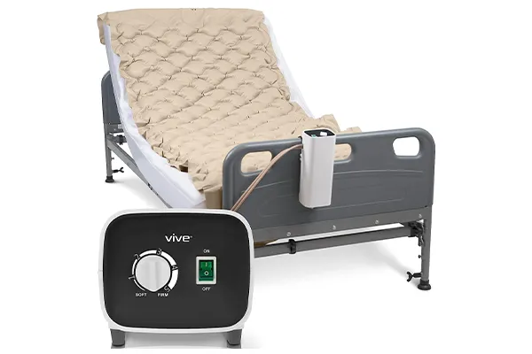 Colchón inflable antigallas marca Vive color crema