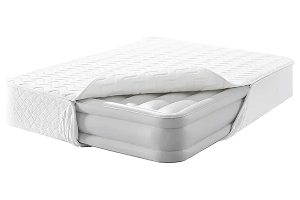 Colchón inflable matrimonial con bomba marca Bi-Comfer Colchón inflable matrimonial con bomba marca Bi-Comfer