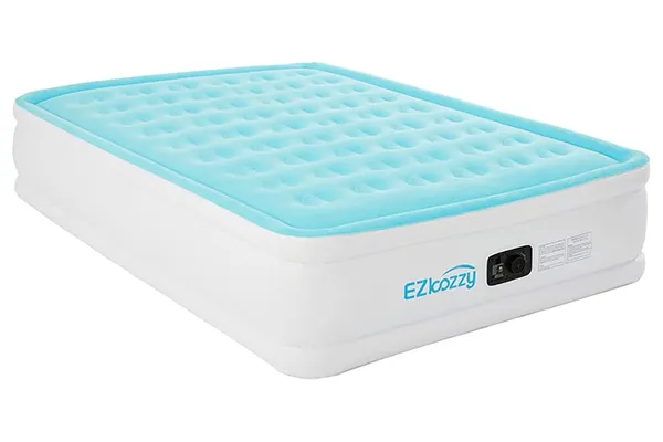 Colchón inflable matrimonial con bomba marca EZKozzy