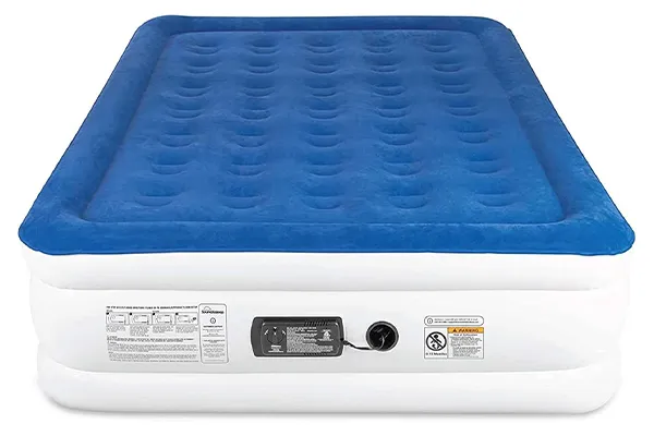 Colchón inflable matrimonial con bomba marca SoundAsleep
