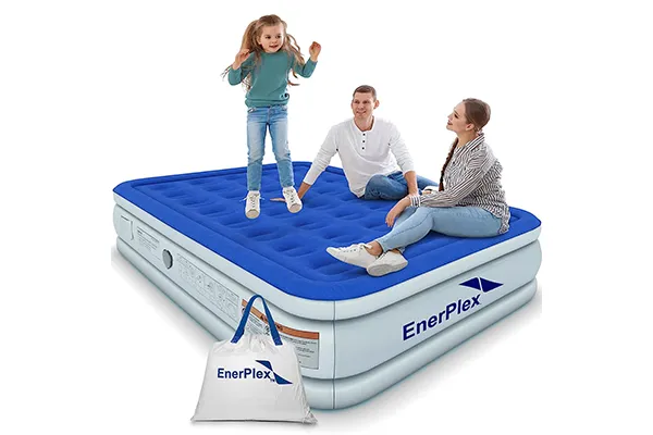 Colchón inflable matrimonial marca Enerplrex